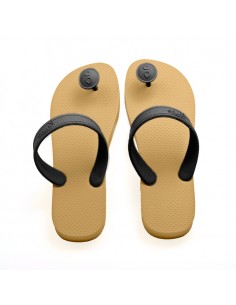 SANDALIA GURUS GOLD & BLACK 2