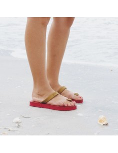 SANDALIAS GURUS BURDEO DORADA